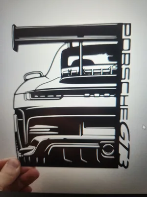 Quadro porche gt3 1 cor