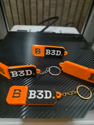 Chaveiro Empresarial Personalizado 3 Cores
